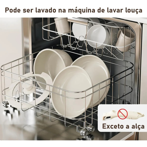 CONJUNTO DE PANELAS 18 PEÇAS - CAMELÔ DO CHINA